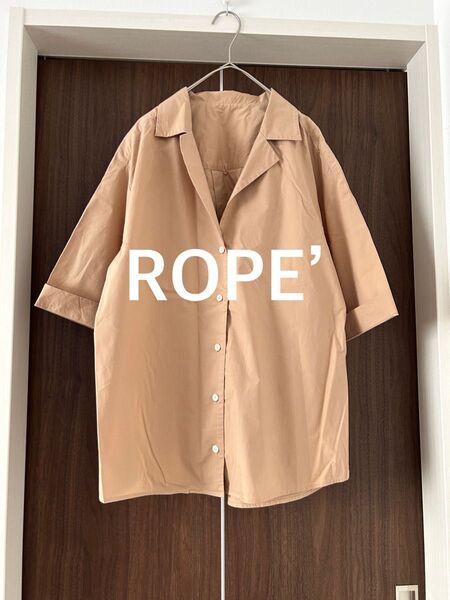 ROPE’ mademoiselle オープンカラーシャツ サイズ 38
