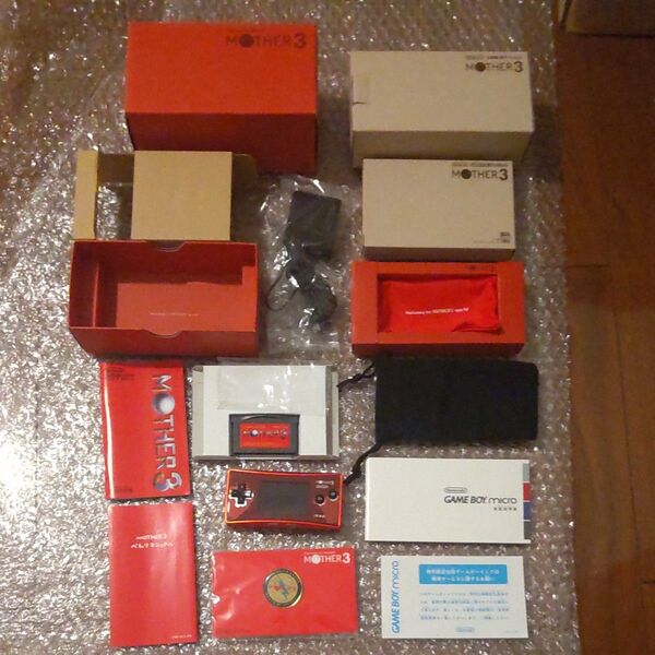 【7/5まで2万円off】【極美品】ゲームボーイ ミクロ MOTHER3 デラックス BOX マザー3