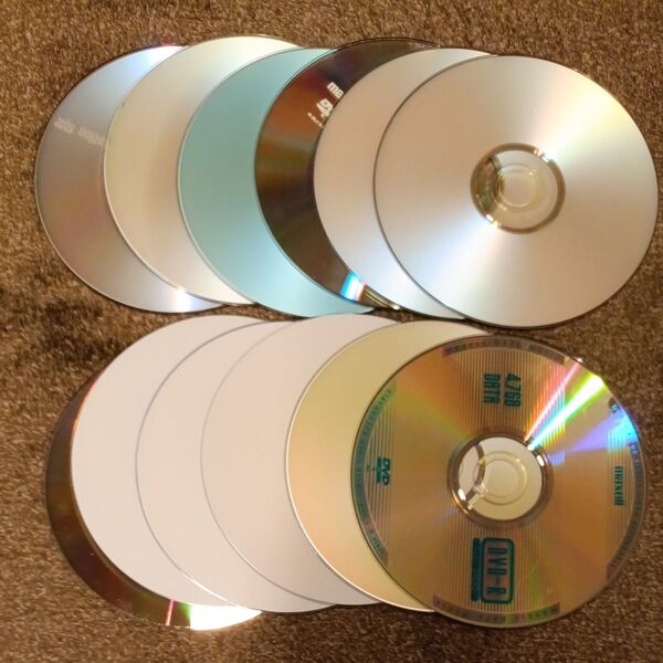 カラスよけ 工作に CD DVD