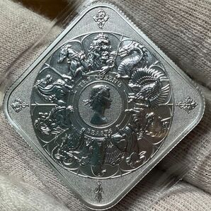 英国 クイーンズビースト コンプリーター 1オンス銀バー シルバーバー 純銀 銀貨 地金