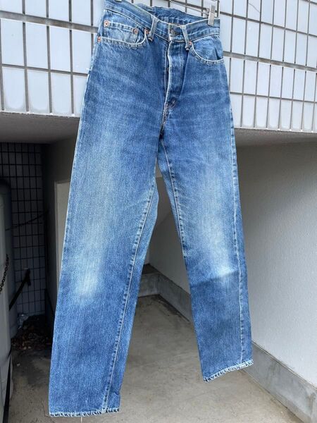 ハリウッドランチマーケット ビーフジャーキーパッチBIGEヴィンテージデニム風