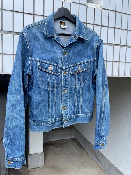 70年代 L相当 ヴィンテージリー 220デニムジャケット アメリカ製 ユニチケ USA製 70s