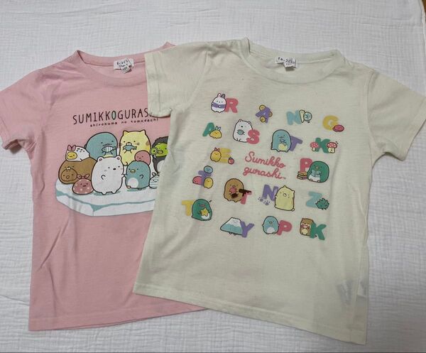西松屋 すみっコぐらし 半袖Tシャツ 120サイズ 女の子