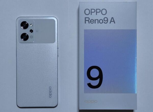 OPPO Reno9 A ムーンホワイト ケース フィルム SIMフリー