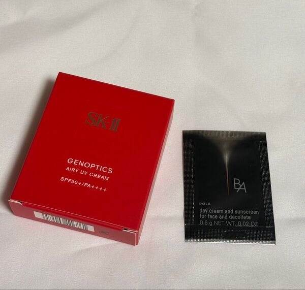 ★オマケ付き★ SK-II SK2 ジェノプティクス エアリー UV クリーム 30g SPF50+PA++++ 新品未開封♪