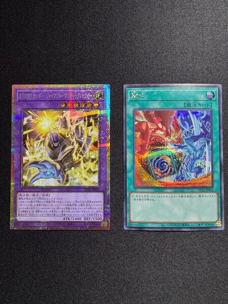 E・HERO サンダージャイアントボルティックサンダー 融合 絵違い 遊戯王