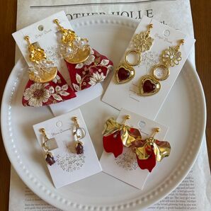 ハンドメイドピアス/イヤリング NO.300