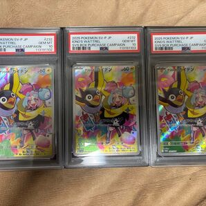 ナンジャモのカイデン PSA10 3連番