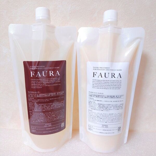 ファウラ FAURAシャンプー500ml & ファウラ FAURAヘアトリートメント500g