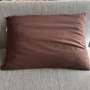 枕 まくら 35×50 ブラウン 茶色 ウォッシャブル 洗濯可能 予備 替え 枕 まくら 無地