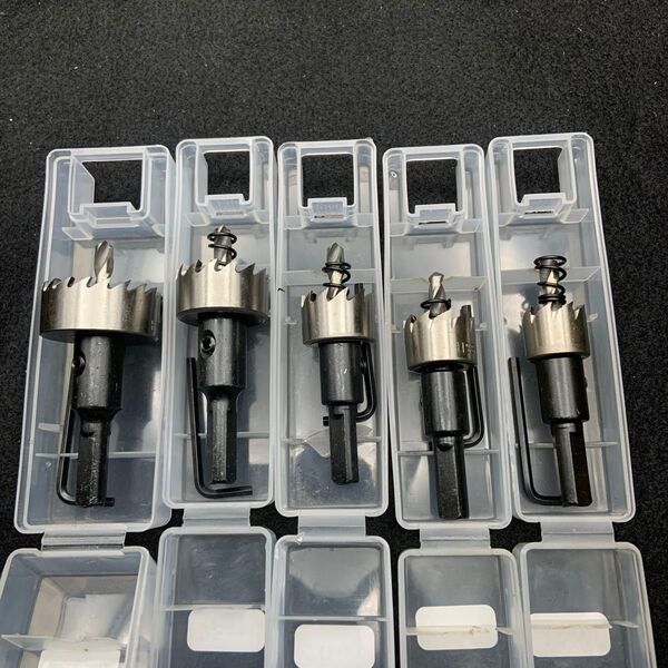 ホールソー 5個セット 工具 DIY 16㎜ 18.5㎜ 20㎜ 25㎜ 30㎜