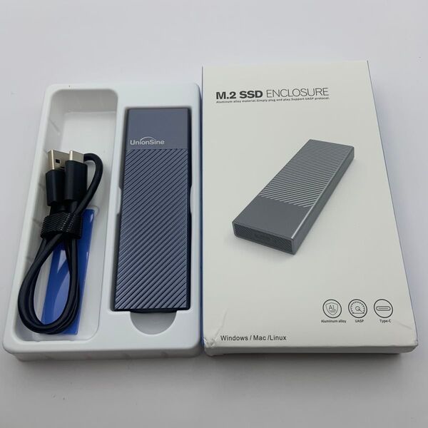 【新品】 M.2 SSD 外付け ケース ポータブルSSD USB 3.1