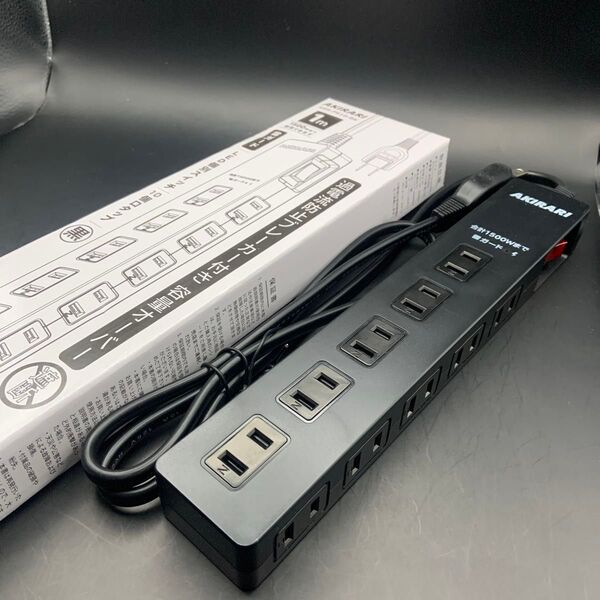 【新品】 電源 コンセント タップ 10 個口 コード 延長 ケーブル PSE