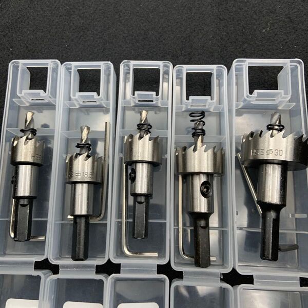 ホールソー 5個セット 工具 DIY 16㎜ 18.5㎜ 20㎜ 25㎜ 30㎜