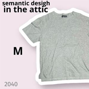 semantic design in the attic Tシャツ 半袖