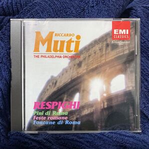 CD レスピーギ ローマの祭り、ローマの松、ローマの噴水 ムーティ指揮フィラデルフィア管弦楽団