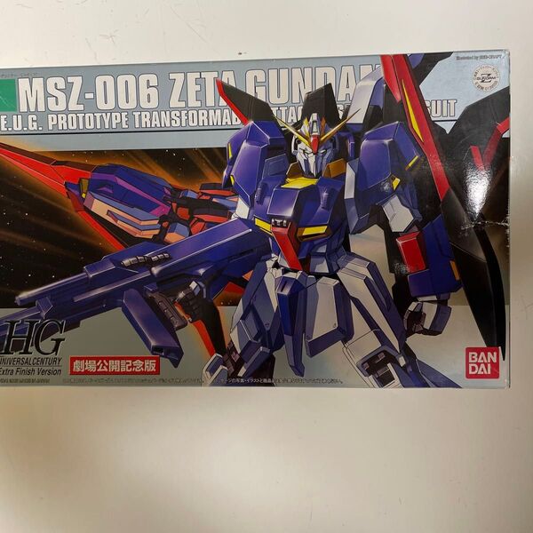MSZ-006 Zガンダム 劇場公開記念版(エクストラフィニッシュVer.) (1/144スケール HGUC 機動戦士Zガンダム