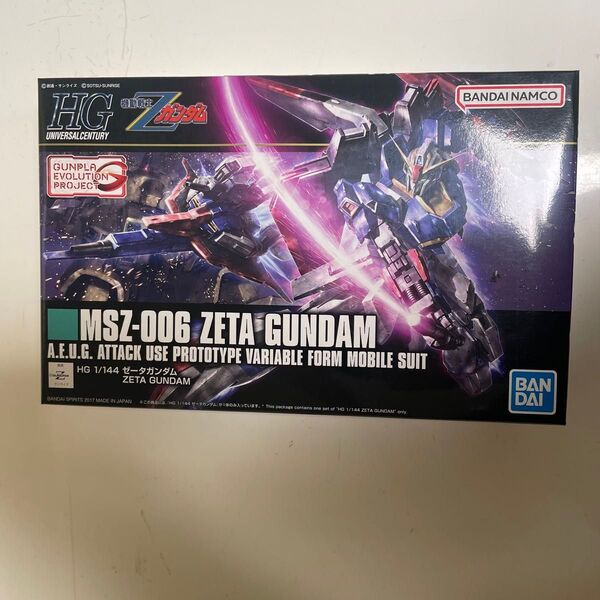 ゼータガンダム (1/144スケール HGUC 203 機動戦士ガンダム 2374531)