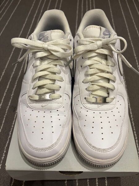 NIKE AIR FORCE 1'07 WHITE/WOLF GREY-WHITE US11 エアフォース1 ※軽度の汚れアリ