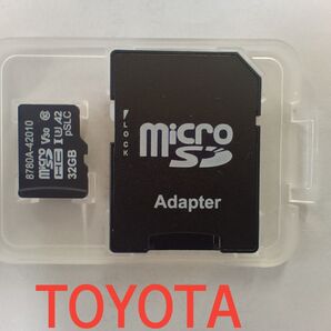 トヨタ純正マイクロSDカード 32GB V30・U3