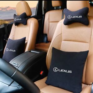 LEXUS クッション 2点セット とネっぐパッド1点ブラック