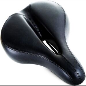 Bikeroo 自転車 サドル ゴム クッション 痛くない 衝撃吸収 ブラッ