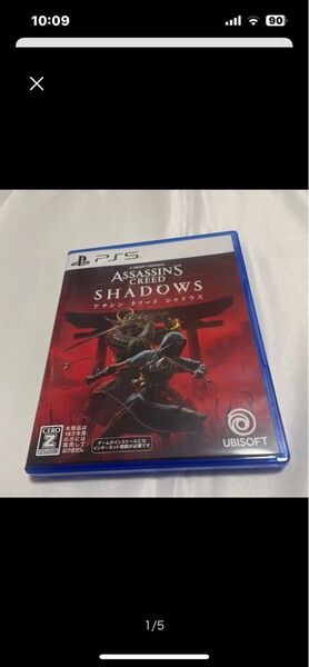 PS5 アサシンクリード シャドウズ 美品 即日発送対応可能