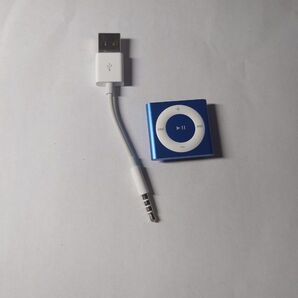 Apple iPod shuffle 第4世代 2GB ブルー A1373 動作品 平成レトロ
