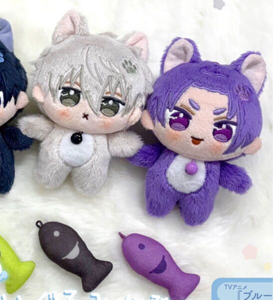 ブルーロック ぬいぴ~す ぬいぴーす はらぺこにゃんこ 凪誠士郎 御影玲王 ぬいぐるみ
