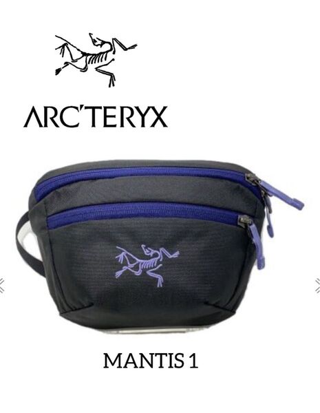 ARC'TERYX MANTIS1 アークテリクス ウエストポーチ マンティス1 アークテリクス Black/Soulsonic