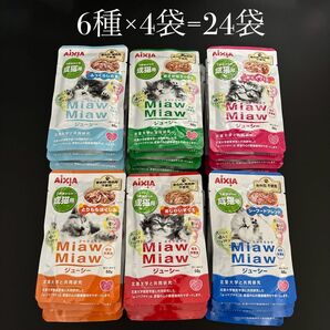 詰め合わせその① 合計24袋 ミャウミャウ パウチ 成猫用