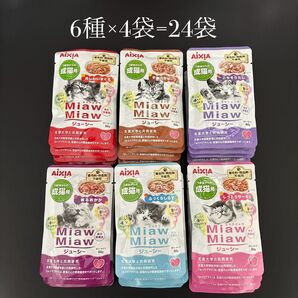 詰め合わせその② 合計24袋 ミャウミャウ パウチ 成猫用