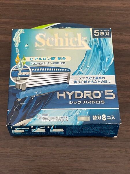 【未使用6個】シック ハイドロ5 替刃 Schick HYDRO5 5枚刃