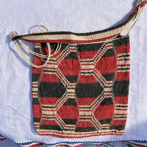 ①-24 グァラニー族 インディアン 天然素材 ショルダーバック