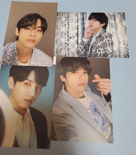 BTS 公式 ジョングク テテ 非売品 ノベルティ VTポストカード MAPOFTHESOUL 特典 FC限定ポストカード