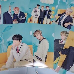 BTS 公式 HappyEverAfter 未使用 ミニクリアファイル 10枚 個別7枚 ユニット3枚