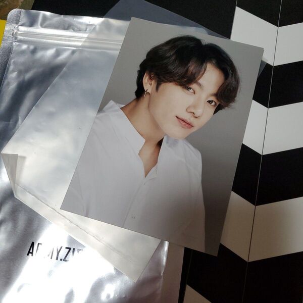BTS ジョングク 非売品 公式 生写真 ファンクラブ 継続特典 GLOBAL OFFICIAL FANCLUBグッズ