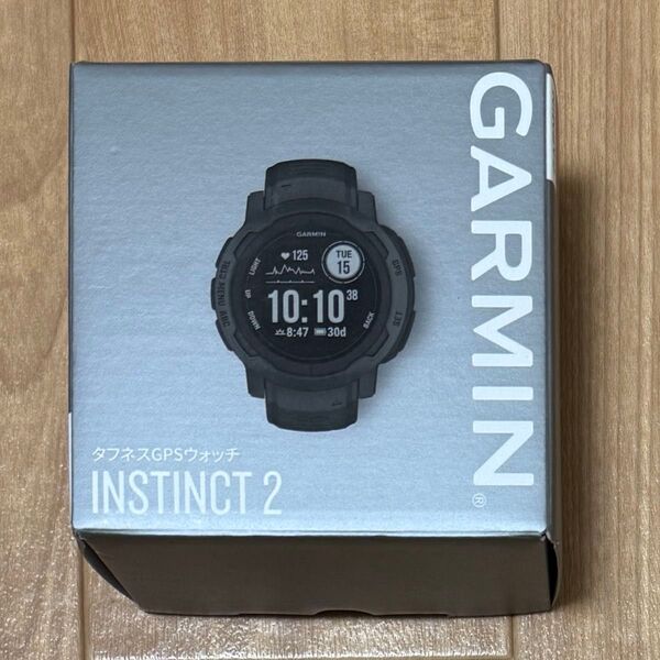 【保証期間内】GARMIN Instinct 2 Graphite Suica対応タフネスアウトドアGPSウォッチ 【日本正規品】