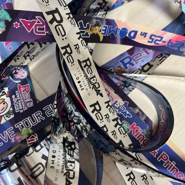King&Prince LIVE TOUR Re:ERA inDOME 銀テープ