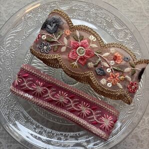 ★インド刺繍リボン セール中 416