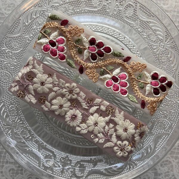 ★インド刺繍リボン セール中 422