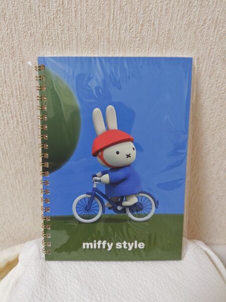 新品☆ミッフィースタイル限定☆リングノート☆自転車
