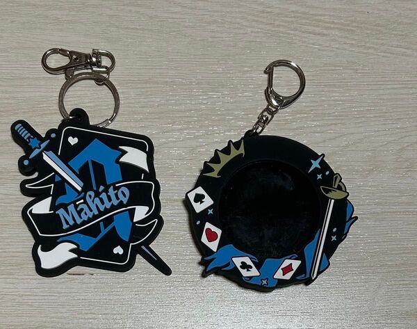 騎士A KnightA まひとくん ネームキーホルダー、缶バッチホルダー (バラ売り可)
