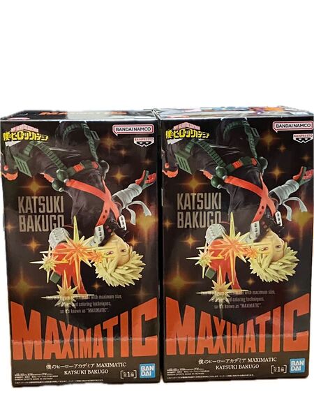 【2個セット】僕のヒーローアカデミア 爆豪勝己 フィギュア