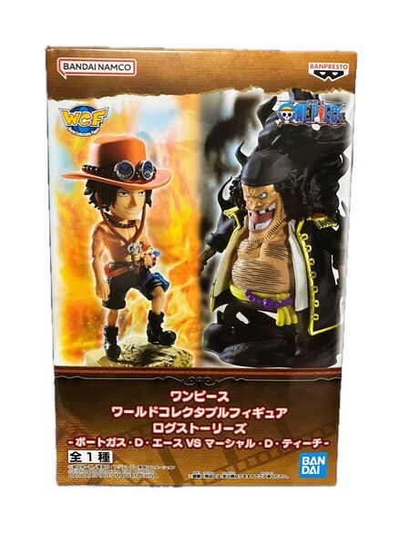 ワンピース ワールドコレクタブルフィギュア ログストーリーズ エースVSティーチ