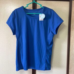 吸汗速乾Tシャツ ブルー 3L未使用