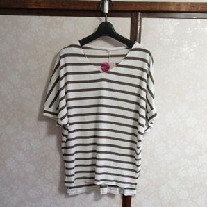 ボーダー柄Tシャツ 新品未使用