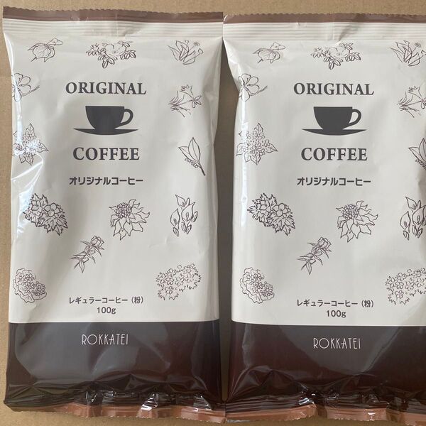 六花亭 オリジナルコーヒー 粉 100g × 2袋