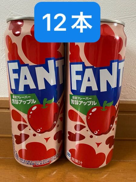 ファンタ 芳醇アップル 500ml × 12本