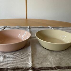 イッタラティーマティーミ 15cm プレート リネンとパウダー2枚セット